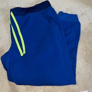 Electric Blue Zamora joggers X-Large petite